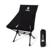 OneTigris Portable Camping Chair Large - Black 1 OneTigris Portable Camping Chair Large - Black -Outdoor Equipment Store ce zdy03 bk 1 1 1