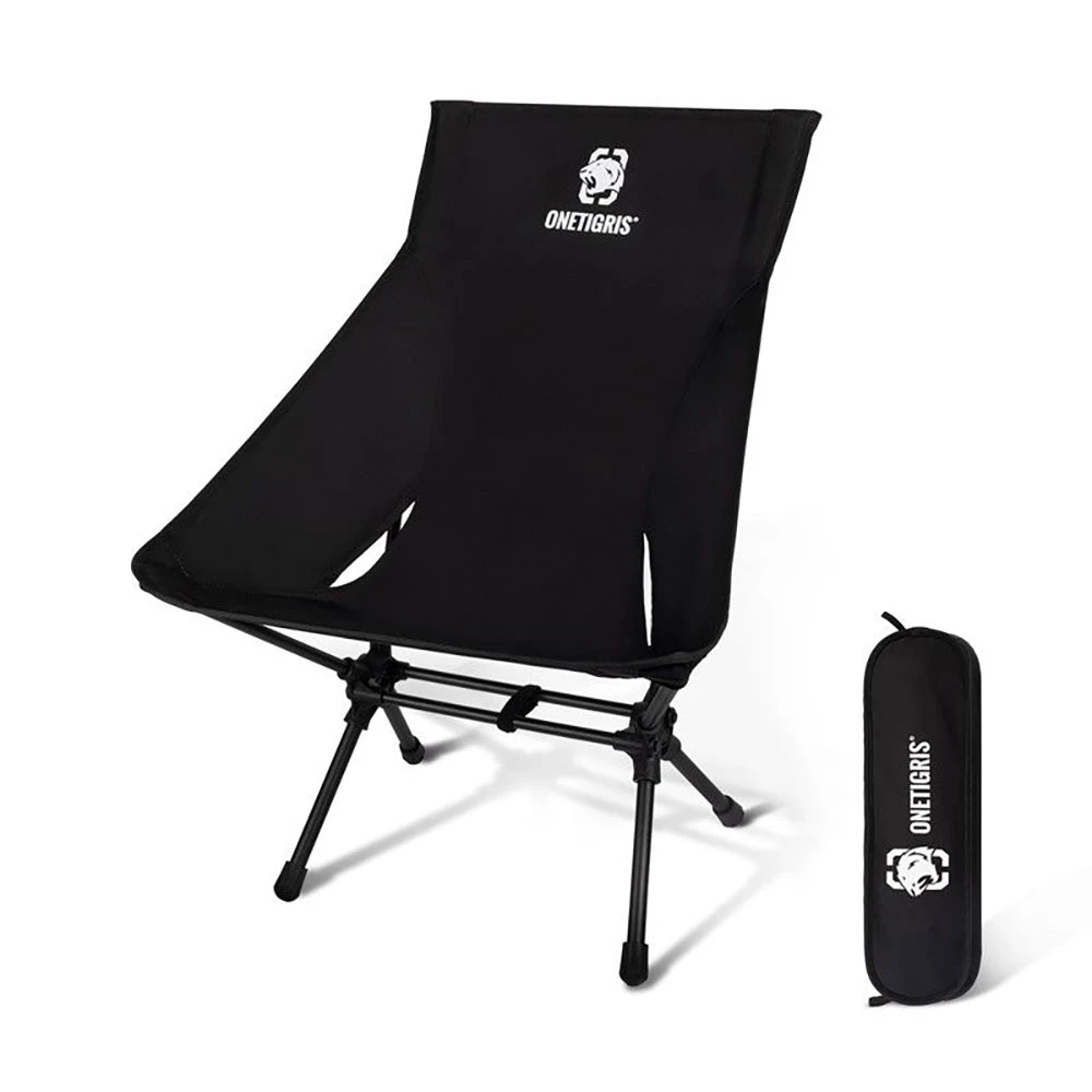 OneTigris Portable Camping Chair Large - Black 3 OneTigris Portable Camping Chair Large - Black