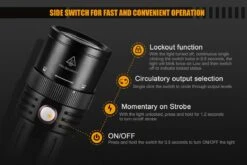Fenix FD45 Ledflashlight 900 Lumen Black -Outdoor Equipment Store fenix fd45 focus flashlight operation