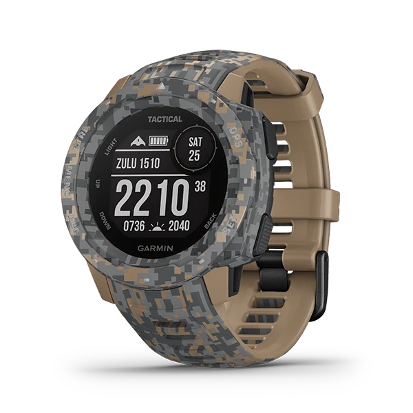 Garmin Instinct Tactical Camo GPS Smartwatch 13 Garmin Instinct Tactical Camo GPS Smartwatch - Image 11