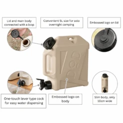 DoD Jiminy Water Tank Solo 4.5L 35 DoD Jiminy Water Tank Solo 4.5L -Outdoor Equipment Store jiminy