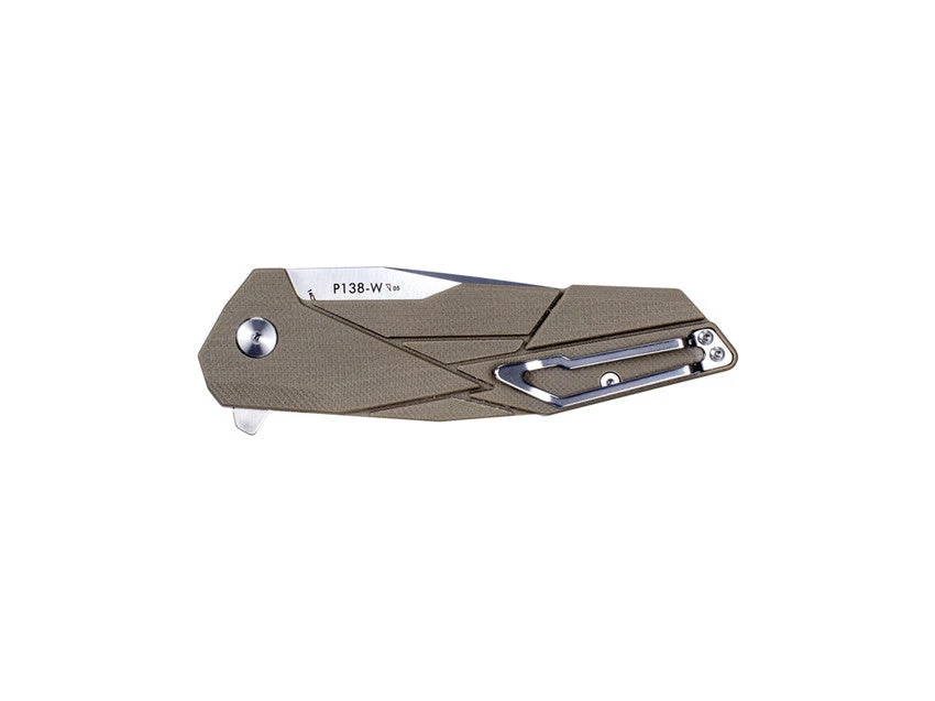 Ruike P138-W Desert Sand Liner Lock G10 Folding Knife 4 Ruike P138-W Desert Sand Liner Lock G10 Folding Knife - Image 2