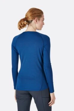 Rab Forge Long Sleeve Tee Women's - Blueprints 11 Rab Forge Long Sleeve Tee Women's - Blueprints -Outdoor Equipment Store qbu 86 pic02