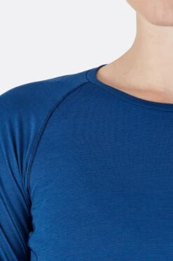 Rab Forge Long Sleeve Tee Women's - Blueprints 12 Rab Forge Long Sleeve Tee Women's - Blueprints -Outdoor Equipment Store qbu 86 pic03