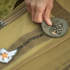 KZM Field Multi Carry Bag 70L & 80L -Outdoor Equipment Store velcropatch