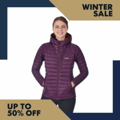 Rab Microlight Jacket Women's - Eggplant