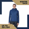 Rab Downpour Jacket Women's - Twilight -Outdoor Equipment Store winter sale frame 6