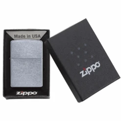 Zippo 207 Classic Street Chrome - Refillable Windproof Lighter -Outdoor Equipment Store zippo 207 1