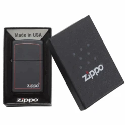 Zippo 218ZB Classic Black And Red Zippo - Refillable Windproof Lighter 8 Zippo 218ZB Classic Black And Red Zippo - Refillable Windproof Lighter -Outdoor Equipment Store zippo 218zb 2