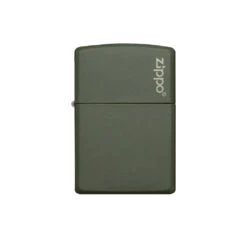 Zippo 221ZL Green Matte With Zippo Logo - Refillable Windproof Lighter