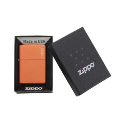 Zippo 231ZL Orange Matte With Zippo Logo - Windproof Lighter 8 Zippo 231ZL Orange Matte With Zippo Logo - Windproof Lighter -Outdoor Equipment Store zippo 231ZL 3