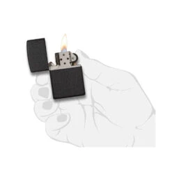 Zippo 236 Classic Black Crackle™ - Refillable Windproof Lighter -Outdoor Equipment Store zippo 236 5