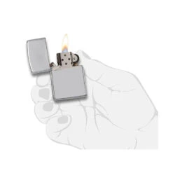 Zippo 250 Classic Lighter Windproof - Refillable Windproof Lighter -Outdoor Equipment Store zippo 250 6