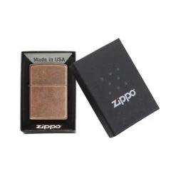 Zippo 301FB Antique Copper - Refillable Windproof Lighter -Outdoor Equipment Store zippo 301 4