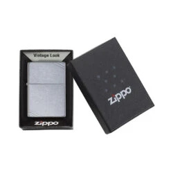 Zippo 267 Street Chrome™ Vintage With Slashes - Refillable Windproof Lighter -Outdoor Equipment Store zippo eric 5
