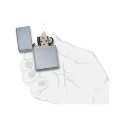 Zippo 267 Street Chrome™ Vintage With Slashes - Refillable Windproof Lighter -Outdoor Equipment Store zippo eric 6